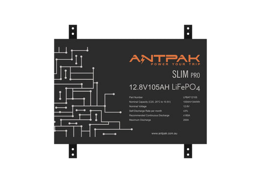 12.8V 105AH LiFePO4 Lithium Battery