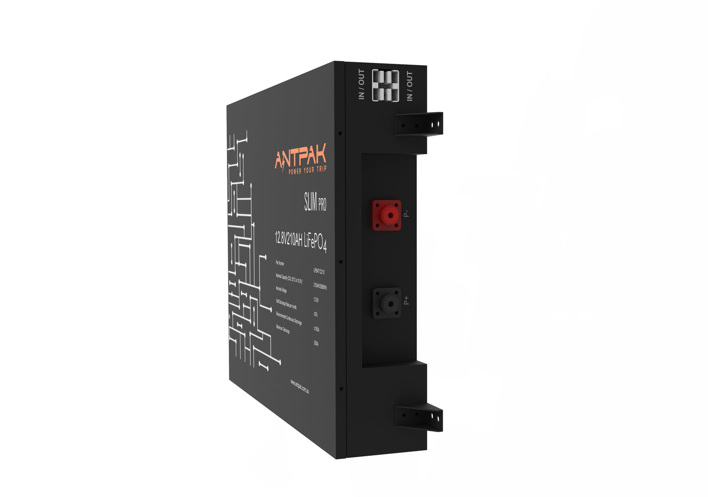 12.8V 210Ah LiFePO4 Lithium Battery