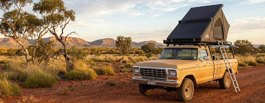 Nomad Camper NM-RT007 Roof Top Tent | 17cm Low Profile | Aluminium Hard Shell