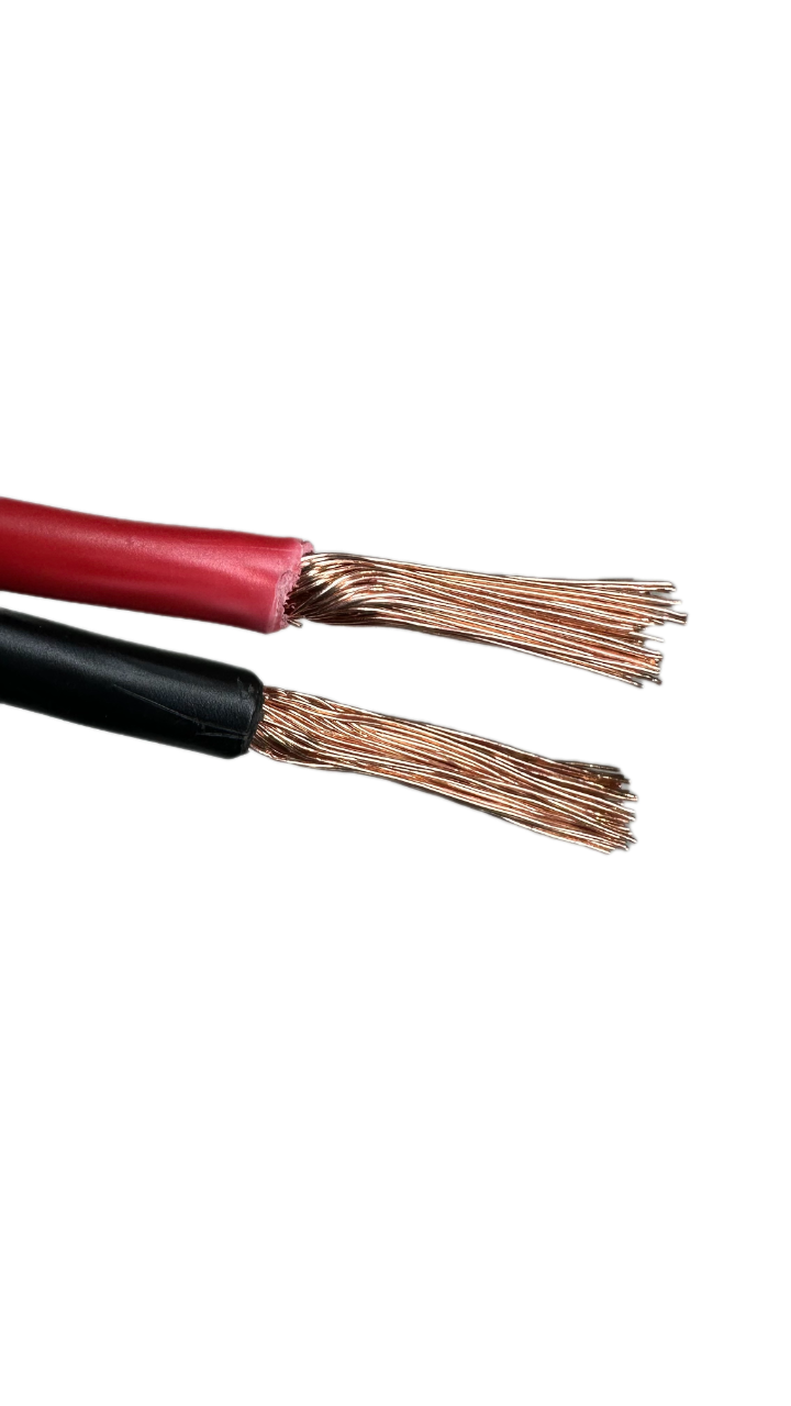 10m 6mm² Twin-Core 50A Anderson Plug Extension Lead with Dust Covers – Heavy-Duty Red/Black Power Cable
