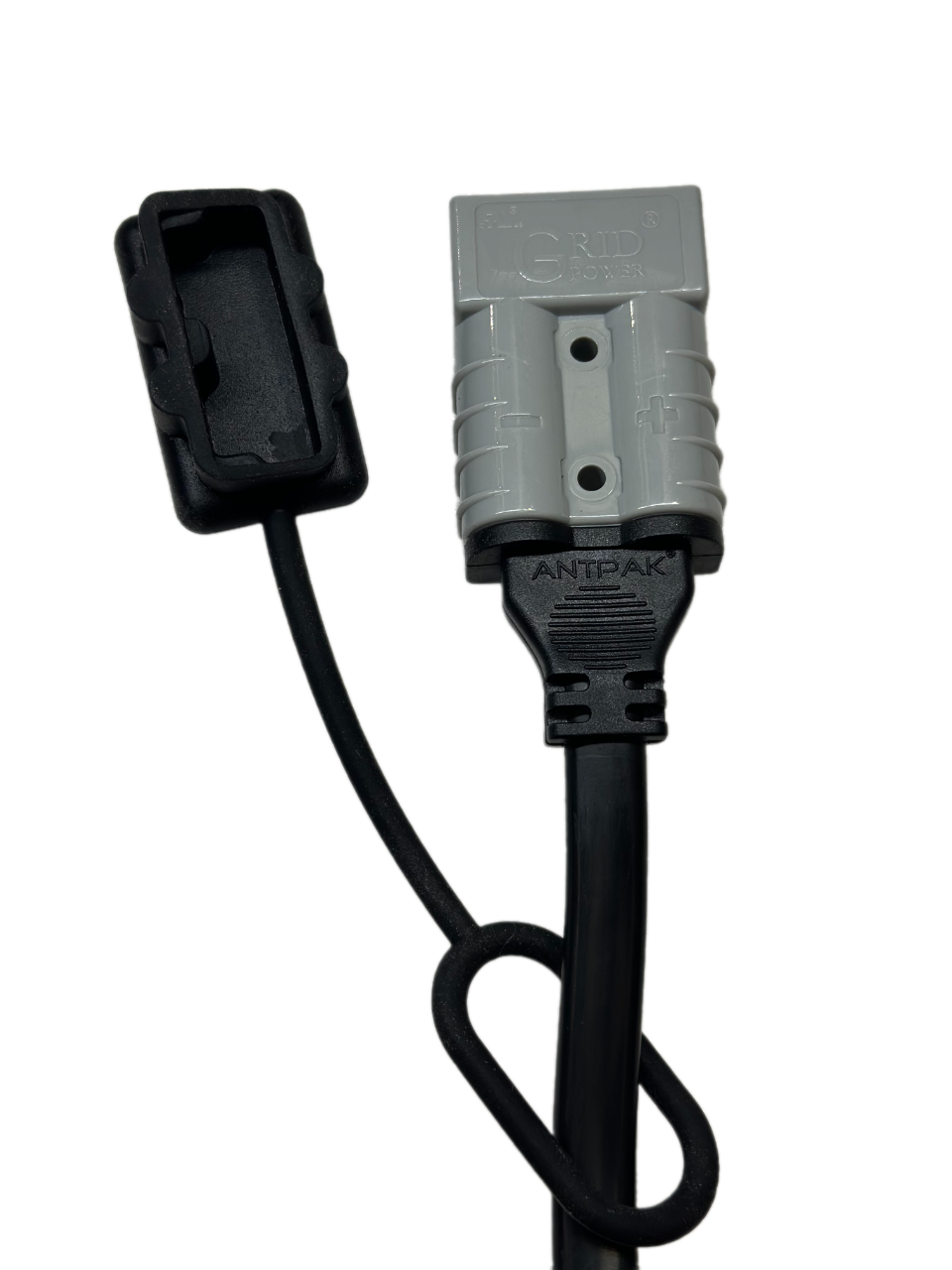 10m 6mm² Twin-Core 50A Anderson Plug Extension Lead with Dust Covers – Heavy-Duty Red/Black Power Cable