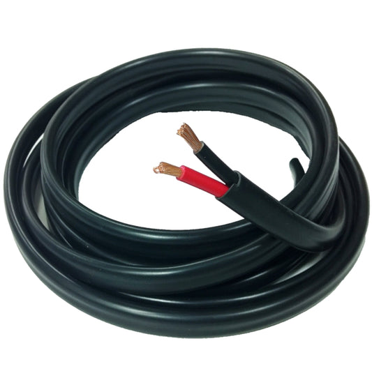 12m 8 B&S (8mm²) Twin-Sheath Red/Black Cable – Dual Battery, Caravan & Off-Road Use