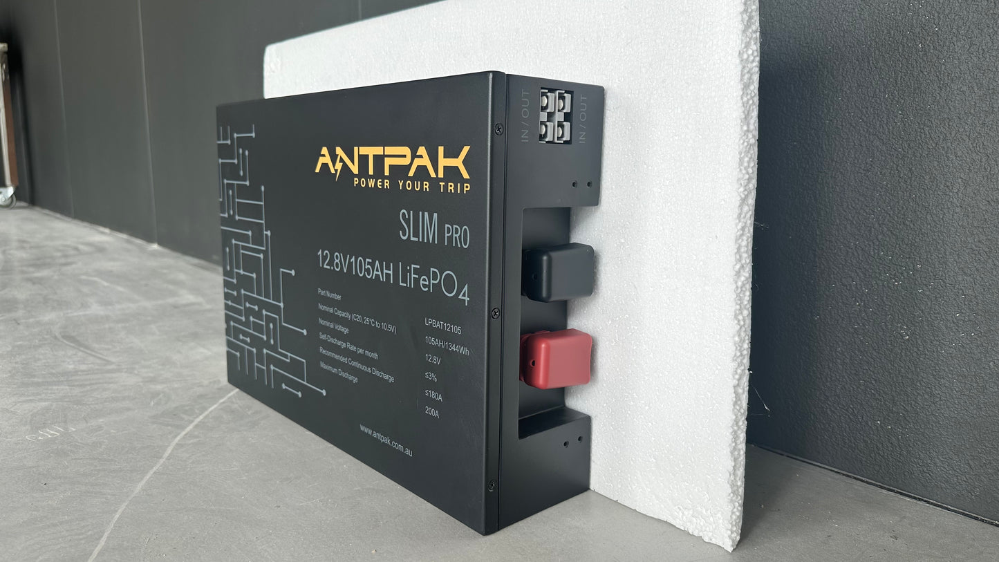 12.8V 105Ah LiFePO4 Lithium Battery