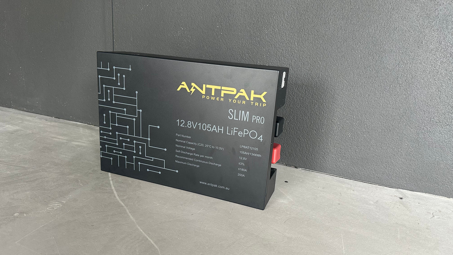 12.8V 105Ah LiFePO4 Lithium Battery