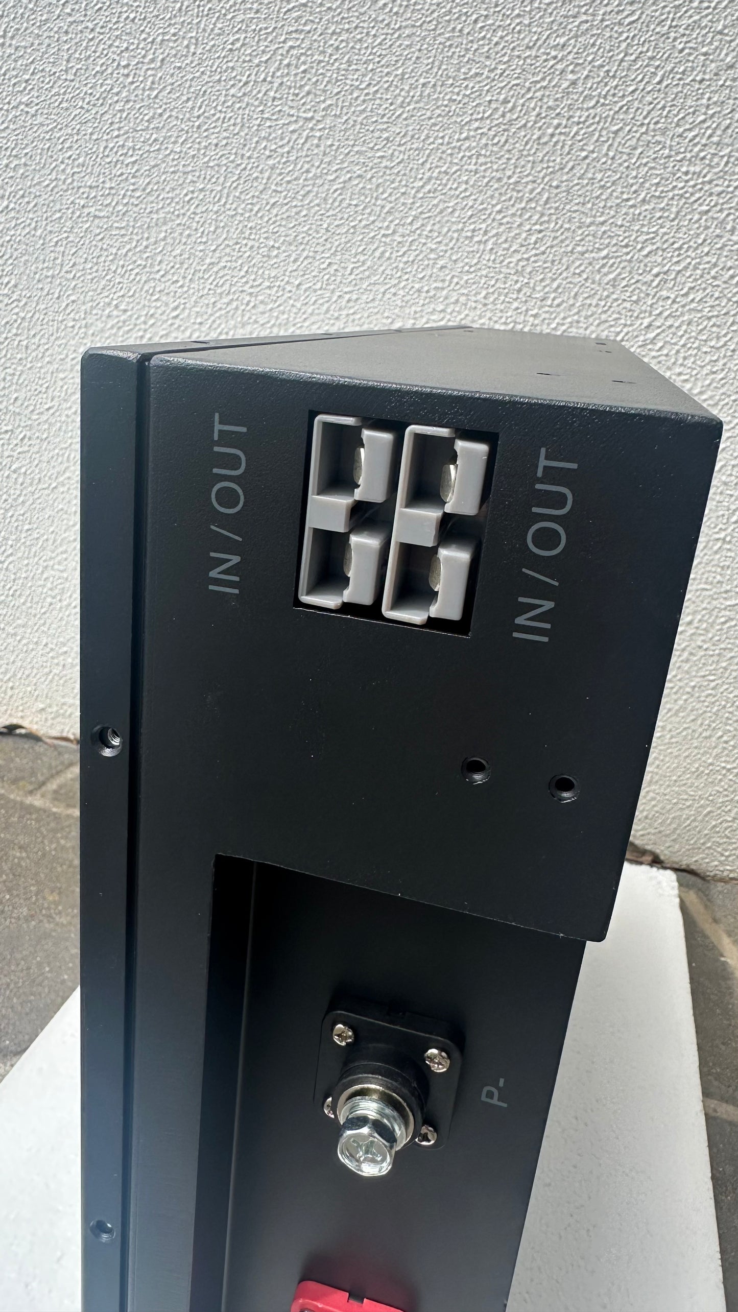 12.8v 210Ah Lithium Battery actual plugin image