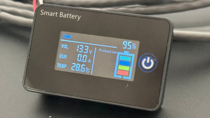 12.8v 400Ah Lithium Battery Display monitor