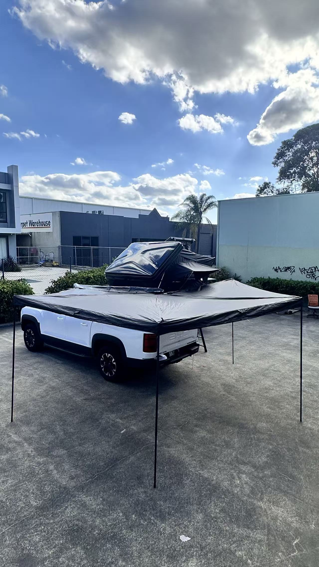 270-Degree Foxwing Batwing Awning (2.5m)