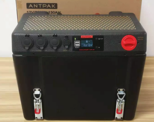 ANTPAK DC20 12V BATTERY BOX DUAL BATTERY SYSTEM DC TO DC CHARGER SOLAR AGM