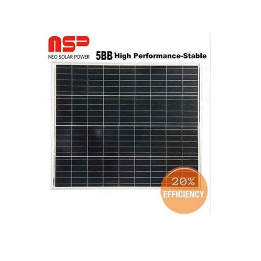 NSP Cells SOLAR Poly 5BB 12V 90W Solar Panel Caravan Boat Camping Charging